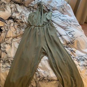 Olive Green Jumpsuit